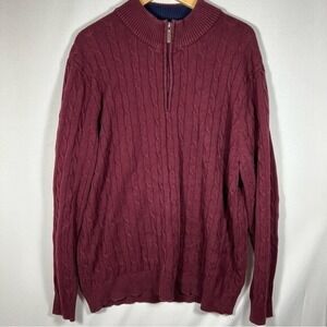 CLUB ROOM Men's cable knit Sweater Size XXL